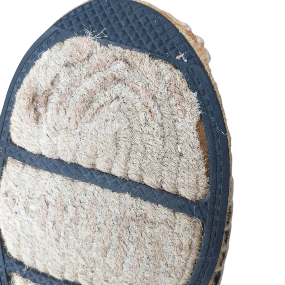 COACH Black Leather Espadrilles Women's Flats. SIZE 7US - Picture 12 of 14